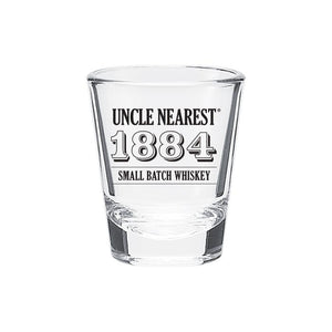Clear Shot Glass 1884