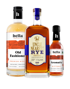 UNCLE NEAREST STRAIGHT RYE WHISKEY OLD FASHIONED COCKTAIL KIT