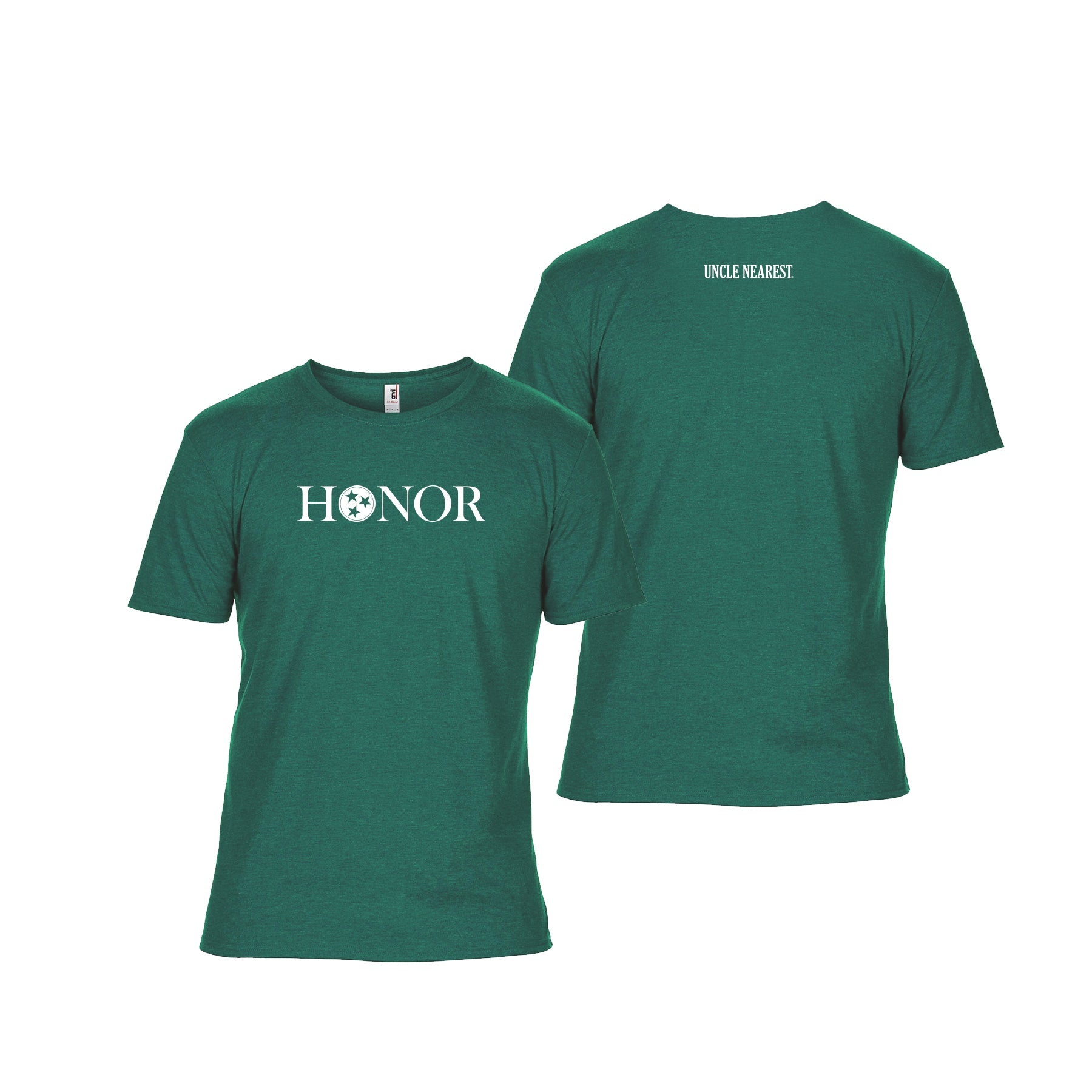 Men's HONOR Heathered Dark Green T-Shirt